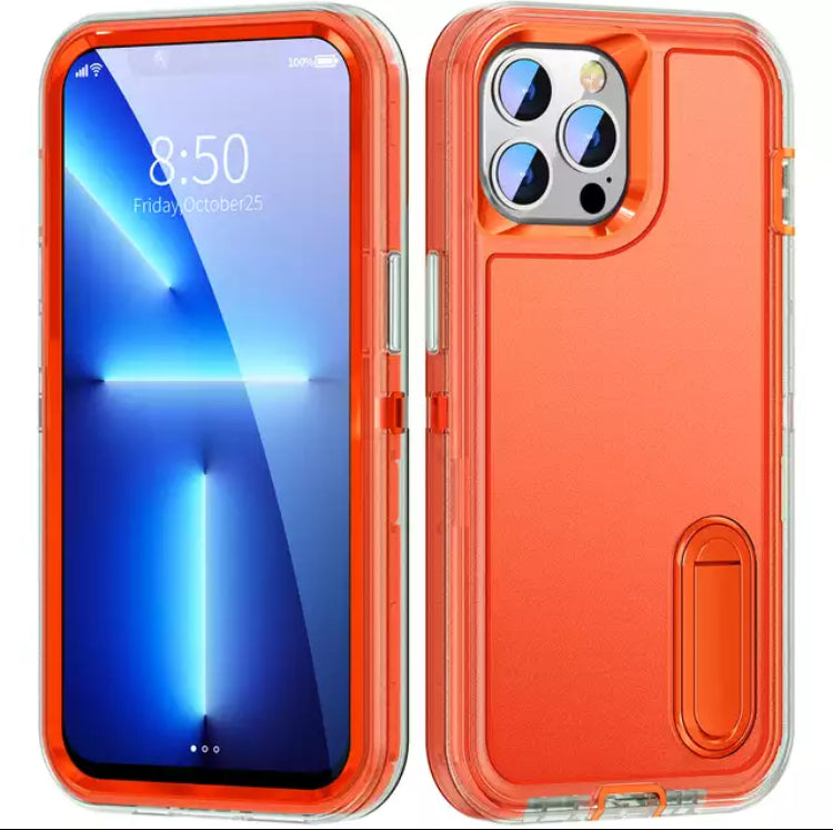 Premium Drop-Protection Style Double-Layers Kickstand Phone Case- for Apple iPhone 14 Series 2022 - Super Savings Technologies Co.,LTD Premium Drop-Protection Style Double-Layers Kickstand Phone Case- for Apple iPhone 14 Series 2022 - Super Savings Technologies Co.,LTD